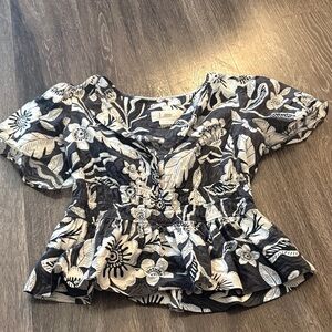 Anthropologie Sommerset Blouse Top